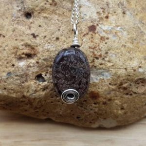Mahogany Obsidian pendant. Reiki jewelry uk. Wire wrapped pendant. Brown obsidian necklace | Natural genuine Mahogany Obsidian pendants. Buy crystal jewelry, handmade handcrafted artisan jewelry for women.  Unique handmade gift ideas. #jewelry #beadedpendants #beadedjewelry #gift #shopping #handmadejewelry #fashion #style #product #pendants #affiliate #ad
