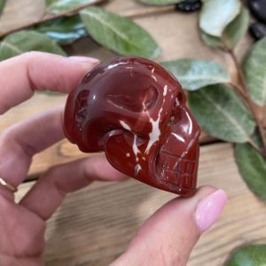 Shop Mookaite Jasper Shapes! Mookaite skull, crystal skull, skull, gemstone skull, carved crystal skull | Natural genuine stones & crystals in various shapes & sizes. Buy raw cut, tumbled, or polished gemstones for making jewelry or crystal healing energy vibration raising reiki stones. #crystals #gemstones #crystalhealing #crystalsandgemstones #energyhealing #affiliate #ad