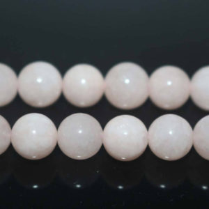Shop Morganite Round Beads! Natural Pink Morganite Gemstone Smooth Round Beads,6mm 8mm 10mm Morganite Beads Wholesale Supply,one strand 15" | Natural genuine round Morganite beads for beading and jewelry making.  #jewelry #beads #beadedjewelry #diyjewelry #jewelrymaking #beadstore #beading #affiliate #ad