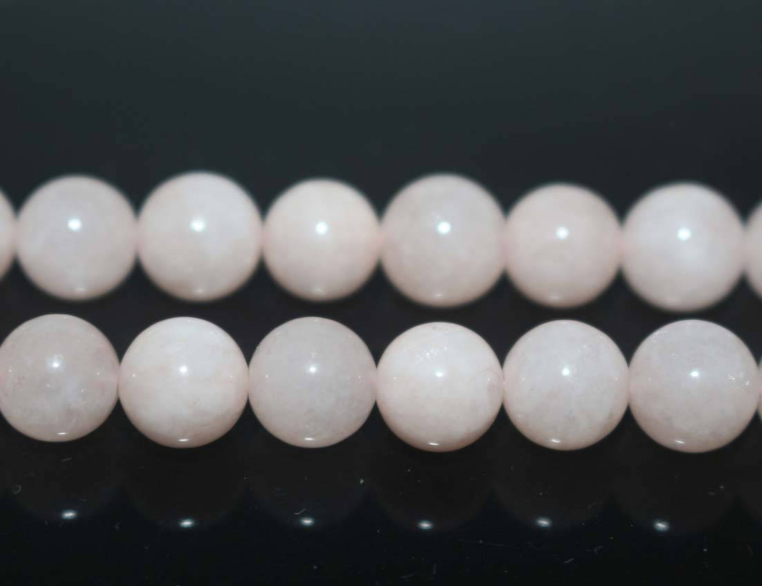 Natural Pink Morganite Gemstone Smooth Round Beads,6mm 8mm 10mm Morganite Beads Wholesale Supply,one Strand 15"
