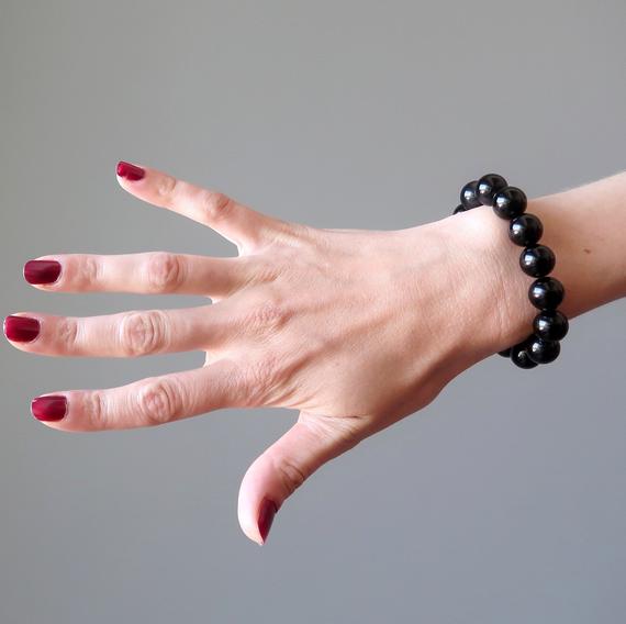 Black Obsidian Bracelet Pure Protection Stone