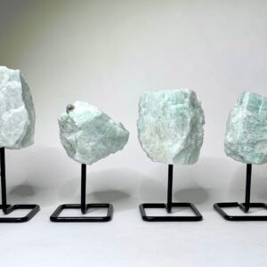 Raw Amazonite On Stand