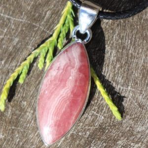 Shop Rhodochrosite Necklaces! Rhodochrosite 925 Silver, Healing Stone Necklace with Positive Healing Energy! | Natural genuine Rhodochrosite necklaces. Buy crystal jewelry, handmade handcrafted artisan jewelry for women.  Unique handmade gift ideas. #jewelry #beadednecklaces #beadedjewelry #gift #shopping #handmadejewelry #fashion #style #product #necklaces #affiliate #ad