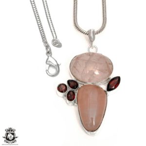 Rose Quartz Energy Healing Necklace • Crystal Healing Necklace • Minimalist Necklace P6581 | Natural genuine Gemstone pendants. Buy crystal jewelry, handmade handcrafted artisan jewelry for women.  Unique handmade gift ideas. #jewelry #beadedpendants #beadedjewelry #gift #shopping #handmadejewelry #fashion #style #product #pendants #affiliate #ad