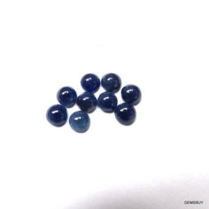 Shop Sapphire Cabochons! 5 pieces 2mm Blue Sapphire Cabochon Round Loose Gemstone, Natural Blue Sapphire Round Cabochon Gemstone, unheated or untreated 100% Natural | Natural genuine stones & crystals in various shapes & sizes. Buy raw cut, tumbled, or polished gemstones for making jewelry or crystal healing energy vibration raising reiki stones. #crystals #gemstones #crystalhealing #crystalsandgemstones #energyhealing #affiliate #ad