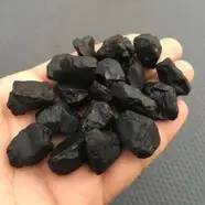 Natural Black Spinel Gemstone Raw,Random Raw Crystal,Undrilled Gemstones Tiny Black Rough 50 Pieces Spinel Rough,Size 4-6 MM Raw Spinel