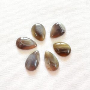 Shop Agate Shapes! Botswana Agate Loose Gemstone, Botswana Agate, Teardrop Shape, 6 Pieces Lot, Gemstone For Jewelry, 15x20mm – 14x23mm #AR9944 | Natural genuine stones & crystals in various shapes & sizes. Buy raw cut, tumbled, or polished gemstones for making jewelry or crystal healing energy vibration raising reiki stones. #crystals #gemstones #crystalhealing #crystalsandgemstones #energyhealing #affiliate #ad