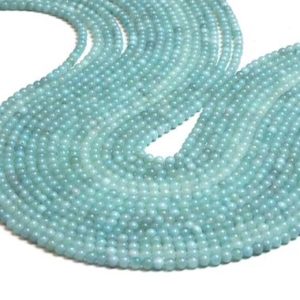 Shop Amazonite Round Beads! Semiprecious amazonite beads,natural amazonite small beads,natural beads,diy beads,jewelry making wholesale,smooth round beads – 16" Strand | Natural genuine round Amazonite beads for beading and jewelry making.  #jewelry #beads #beadedjewelry #diyjewelry #jewelrymaking #beadstore #beading #affiliate #ad