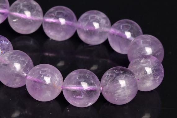 12mm Translucent Lavender Amethyst Beads Grade Aa Genuine Natural Gemstone Half Strand Round Loose Beads 8.5" (109489h-2984)