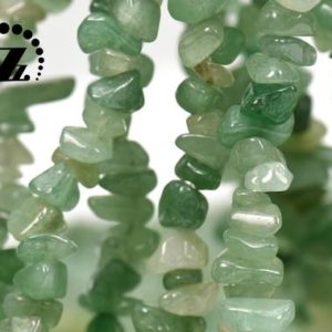 Shop Aventurine Chip & Nugget Beads! Green Aventurine chips beads,irregular Aventurine,gemstone,diy beads,5-8mm,35" full strand | Natural genuine chip Aventurine beads for beading and jewelry making.  #jewelry #beads #beadedjewelry #diyjewelry #jewelrymaking #beadstore #beading #affiliate #ad