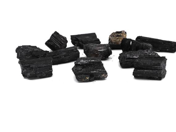 Premium Black Tourmaline Log, Tourmaline Rod, Extra Grade A, Choose Your Size