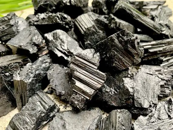 Black Tourmaline Rough