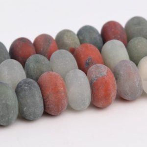 Shop Bloodstone Rondelle Beads! Matte Blood Stone Beads Grade AAA Genuine Natural Gemstone Rondelle Loose Beads 6MM 8MM Bulk Lot Options | Natural genuine rondelle Bloodstone beads for beading and jewelry making.  #jewelry #beads #beadedjewelry #diyjewelry #jewelrymaking #beadstore #beading #affiliate #ad
