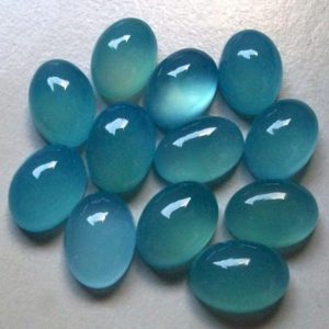 5 pcs 8x10mm Blue Chalcedony Oval Cabochon Gemstone, Blue Chalcedony Cabochon Oval Gemstone, 8x10mm Cabochon Blue Chalcedony Oval Gemstone | Natural genuine stones & crystals in various shapes & sizes. Buy raw cut, tumbled, or polished gemstones for making jewelry or crystal healing energy vibration raising reiki stones. #crystals #gemstones #crystalhealing #crystalsandgemstones #energyhealing #affiliate #ad