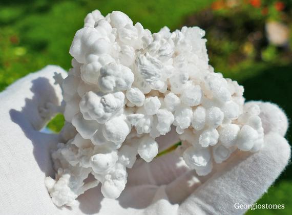 204 Calcite Crystal Cluster Mineral Specimen White Popcorn
