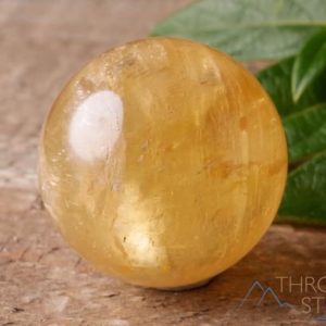 Shop Stone Spheres! Yellow CALCITE Crystal Sphere – Crystal Ball, Housewarming Gift, Home Decor, E0557 | Natural genuine stones & crystals in various shapes & sizes. Buy raw cut, tumbled, or polished gemstones for making jewelry or crystal healing energy vibration raising reiki stones. #crystals #gemstones #crystalhealing #crystalsandgemstones #energyhealing #affiliate #ad