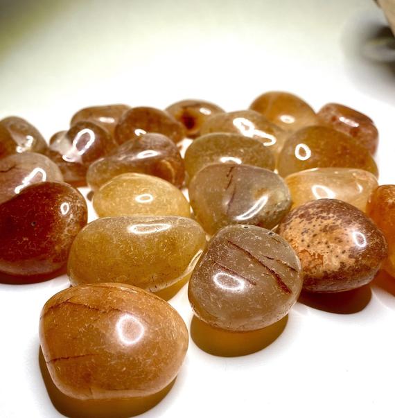 Carnelian Tumbled Stones From Brazil