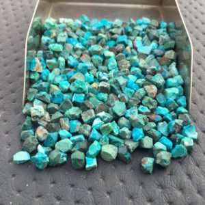 Shop Chrysocolla Stones & Crystals! 50 Pieces Raw Chrysocolla 4-6 MM Raw, Chrysocolla, Rough Chrysocolla, Bright Chrysocolla, Turquoise Chrysocolla Natural Chrysocolla Stone, | Natural genuine stones & crystals in various shapes & sizes. Buy raw cut, tumbled, or polished gemstones for making jewelry or crystal healing energy vibration raising reiki stones. #crystals #gemstones #crystalhealing #crystalsandgemstones #energyhealing #affiliate #ad