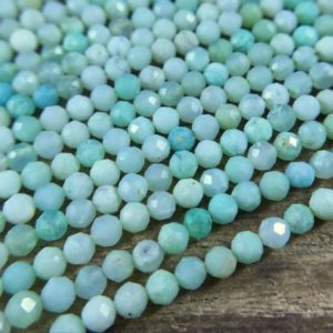 Shop Chrysoprase Faceted Beads! 2mm Green Chrysoprase Beads Micro Faceted Round Chrysoprase Beads Tiny Small Green Gemstone Beads Supplies Jewelry Beads 15.5" Full Strand | Natural genuine faceted Chrysoprase beads for beading and jewelry making.  #jewelry #beads #beadedjewelry #diyjewelry #jewelrymaking #beadstore #beading #affiliate #ad