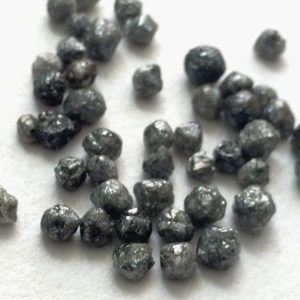 Shop Raw & Rough Diamond Stones! 3-5mm Black Diamonds, Black Rough Diamond, Natural Black Raw Diamond, Uncut Diamond, Conflict Free Diamonds For Jewelry (5Pcs To 50Pcs) | Natural genuine stones & crystals in various shapes & sizes. Buy raw cut, tumbled, or polished gemstones for making jewelry or crystal healing energy vibration raising reiki stones. #crystals #gemstones #crystalhealing #crystalsandgemstones #energyhealing #affiliate #ad