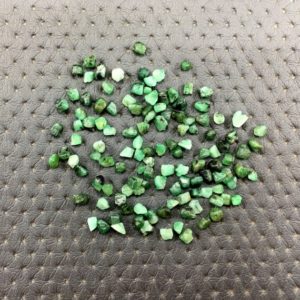 Shop Raw & Rough Emerald Stones! 50 Pieces Emerald 2-4 MM Raw, Natural Green Emerald Gemstone, May Birthstone Emerald Rough , Making Emerald Jewelry Rough, Birthstone Raw | Natural genuine stones & crystals in various shapes & sizes. Buy raw cut, tumbled, or polished gemstones for making jewelry or crystal healing energy vibration raising reiki stones. #crystals #gemstones #crystalhealing #crystalsandgemstones #energyhealing #affiliate #ad