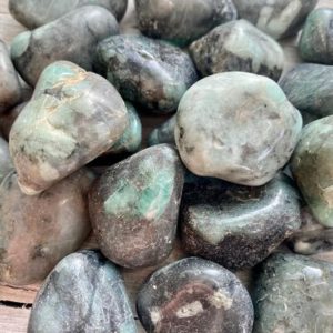 Shop Emerald Stones & Crystals! Emerald Extra Large Tumbled Stone | Green Crystal Gemstone | Natural genuine stones & crystals in various shapes & sizes. Buy raw cut, tumbled, or polished gemstones for making jewelry or crystal healing energy vibration raising reiki stones. #crystals #gemstones #crystalhealing #crystalsandgemstones #energyhealing #affiliate #ad