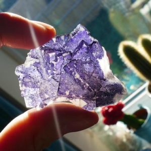Shop Raw & Rough Fluorite Stones! Purple Fluorite Stepped Crystal Cluster ~ Specimen from Mexico  44 | Natural genuine stones & crystals in various shapes & sizes. Buy raw cut, tumbled, or polished gemstones for making jewelry or crystal healing energy vibration raising reiki stones. #crystals #gemstones #crystalhealing #crystalsandgemstones #energyhealing #affiliate #ad