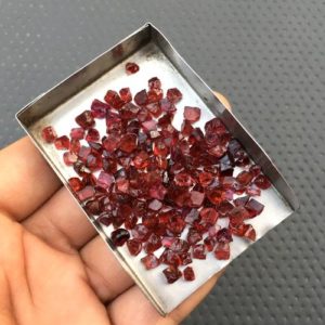 Shop Raw & Rough Garnet Stones! 50 Piece Tiny Garnet Rough,Size 2-4 MM Natural Red Garnet Gemstone Rough,January Birthstone Tiny Raw,Loose Gemstone garnet Crystal Wholesale | Natural genuine stones & crystals in various shapes & sizes. Buy raw cut, tumbled, or polished gemstones for making jewelry or crystal healing energy vibration raising reiki stones. #crystals #gemstones #crystalhealing #crystalsandgemstones #energyhealing #affiliate #ad