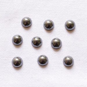 Shop Hematite Cabochons! Hematite Cabochons, Flat Back, Round Shape Gemstone, Dark Silver Color, Smooth Cabochon, 6 Piece Lot, 8mm #AR8643 | Natural genuine stones & crystals in various shapes & sizes. Buy raw cut, tumbled, or polished gemstones for making jewelry or crystal healing energy vibration raising reiki stones. #crystals #gemstones #crystalhealing #crystalsandgemstones #energyhealing #affiliate #ad