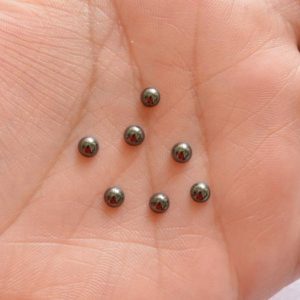 Shop Hematite Cabochons! Small Size Round Shape Hematite Cabochons, Flat Back Gemstone, Dark Silver Color, Smooth Cabochon, 10 Piece Lot, 4mm #AR8754 | Natural genuine stones & crystals in various shapes & sizes. Buy raw cut, tumbled, or polished gemstones for making jewelry or crystal healing energy vibration raising reiki stones. #crystals #gemstones #crystalhealing #crystalsandgemstones #energyhealing #affiliate #ad