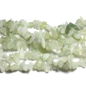 Shop Jade Chip & Nugget Beads! 130pc approx – Stone Pearls – Jade Light Green Rockeries Chips 5-10mm – 4558550035783 | Natural genuine chip Jade beads for beading and jewelry making.  #jewelry #beads #beadedjewelry #diyjewelry #jewelrymaking #beadstore #beading #affiliate #ad