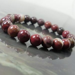 Shop Red Jasper Bracelets! Brecciated Red Jasper Bracelet 8mm, Red Jasper Bracelet, Natural Gemstone Bracelet,  Women Men Bracelet, Beaded Bracelet +Gift Bag | Natural genuine Red Jasper bracelets. Buy crystal jewelry, handmade handcrafted artisan jewelry for women.  Unique handmade gift ideas. #jewelry #beadedbracelets #beadedjewelry #gift #shopping #handmadejewelry #fashion #style #product #bracelets #affiliate #ad