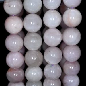 Shop Kunzite Round Beads! 12-13mm Natural Kunzite Gemstone Grade A Lavender Light Purple Round Loose Beads 7.5 inch Half Strand (80000855-157) | Natural genuine round Kunzite beads for beading and jewelry making.  #jewelry #beads #beadedjewelry #diyjewelry #jewelrymaking #beadstore #beading #affiliate #ad