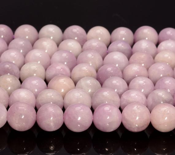 8mm Natural Kunzite Gemstone Grade Aa Pink Purple Round Loose Beads 7.5 Inch Half Strand Lot 1,2,6,12 And 50 (80000846-157)