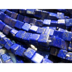Shop Lapis Lazuli Bead Shapes! 5mm Lapis Lazuli Plain Box Beads, Natural Lapis Lazuli Cube Beads, Lapis Lazuli Square Box Beads for Jewelry (8IN To 16IN Options) – LLCB | Natural genuine other-shape Lapis Lazuli beads for beading and jewelry making.  #jewelry #beads #beadedjewelry #diyjewelry #jewelrymaking #beadstore #beading #affiliate #ad