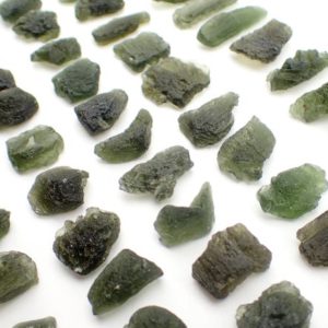 ONE Moldavite genuine stone from Maly Chlum, Czech Republic authentic tektite specimen raw crystal loose | Natural genuine stones & crystals in various shapes & sizes. Buy raw cut, tumbled, or polished gemstones for making jewelry or crystal healing energy vibration raising reiki stones. #crystals #gemstones #crystalhealing #crystalsandgemstones #energyhealing #affiliate #ad