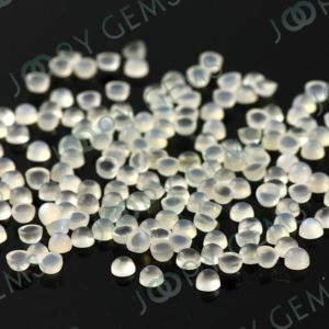 Shop Moonstone Cabochons! White Moonstone Cabochon 3mm Round – per stone | Natural genuine stones & crystals in various shapes & sizes. Buy raw cut, tumbled, or polished gemstones for making jewelry or crystal healing energy vibration raising reiki stones. #crystals #gemstones #crystalhealing #crystalsandgemstones #energyhealing #affiliate #ad