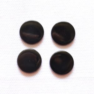 Shop Onyx Shapes! Black Onyx Disc, Round Shape Black Onyx Gemstone, Flat Back Onyx Disc, Onyx loose Gemstone, 5 Pieces Lot, 15mm Disc Size #AR8794 | Natural genuine stones & crystals in various shapes & sizes. Buy raw cut, tumbled, or polished gemstones for making jewelry or crystal healing energy vibration raising reiki stones. #crystals #gemstones #crystalhealing #crystalsandgemstones #energyhealing #affiliate #ad