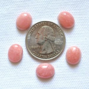 Shop Rhodochrosite Cabochons! Natural Rhodochrosite Cabochons Gemstone, Rhodochrosite Oval Loose Gemstone, Oval Shape Gemstone Cabochon 5 Pieces Lot, 9x11mm# GNRA0041 | Natural genuine stones & crystals in various shapes & sizes. Buy raw cut, tumbled, or polished gemstones for making jewelry or crystal healing energy vibration raising reiki stones. #crystals #gemstones #crystalhealing #crystalsandgemstones #energyhealing #affiliate #ad