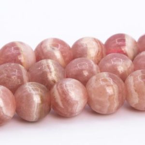 Shop Rhodochrosite Round Beads! 5MM Argentina Rhodochrosite Beads Brown Pink Lace Grade AA Genuine Natural Gemstone Full Strand Round Loose Beads 15.5" (112099-3471) | Natural genuine round Rhodochrosite beads for beading and jewelry making.  #jewelry #beads #beadedjewelry #diyjewelry #jewelrymaking #beadstore #beading #affiliate #ad