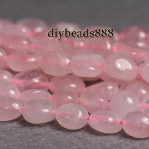 Shop Rose Quartz Chip & Nugget Beads! Rose Quartz,15 inch full strand natural Rose Quartz chip bead,nugget beads,center drilled beads,Crystal Quartz,Crystal beads,8-10mm | Natural genuine chip Rose Quartz beads for beading and jewelry making.  #jewelry #beads #beadedjewelry #diyjewelry #jewelrymaking #beadstore #beading #affiliate #ad