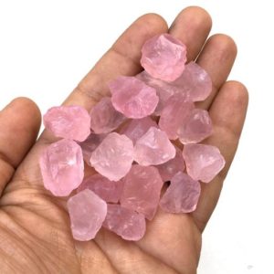 Shop Raw & Rough Rose Quartz Stones! 5 Pieces Quartz Raw Size 16-20 MM Natural Rose Quartz Gemstone Super quality Rough,Rose Quartz Rough Making Quartz Jewelry Wholesale Rough | Natural genuine stones & crystals in various shapes & sizes. Buy raw cut, tumbled, or polished gemstones for making jewelry or crystal healing energy vibration raising reiki stones. #crystals #gemstones #crystalhealing #crystalsandgemstones #energyhealing #affiliate #ad