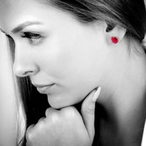 Gold ruby earrings · rose gold earrings · bridal earrings · birthstone earrings · prong earrings · post earrings · July birthstone | Natural genuine Gemstone earrings. Buy handcrafted artisan wedding jewelry.  Unique handmade bridal jewelry gift ideas. #jewelry #beadedearrings #gift #crystaljewelry #shopping #handmadejewelry #wedding #bridal #earrings #affiliate #ad
