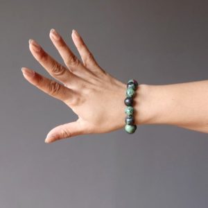 Shop Ruby Zoisite Bracelets! Ruby Zoisite Gemstone Bracelet Crystal Healing Love Chakra | Natural genuine Ruby Zoisite bracelets. Buy crystal jewelry, handmade handcrafted artisan jewelry for women.  Unique handmade gift ideas. #jewelry #beadedbracelets #beadedjewelry #gift #shopping #handmadejewelry #fashion #style #product #bracelets #affiliate #ad