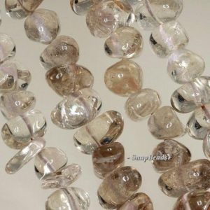 Shop Smoky Quartz Chip & Nugget Beads! 16×8-10x6mm Smoky Quartz Gemstone Pebble Nugget Loose Beads 7 inch Half Strand LOT 1,2,6 and 12 (90191358-B11-520) | Natural genuine chip Smoky Quartz beads for beading and jewelry making.  #jewelry #beads #beadedjewelry #diyjewelry #jewelrymaking #beadstore #beading #affiliate #ad