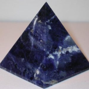 Shop Sodalite Shapes! Sodalite Pyramid, Reiki Crystal Pyramid, Blue Sodalite, Focus Communication, Healing Crystal | Natural genuine stones & crystals in various shapes & sizes. Buy raw cut, tumbled, or polished gemstones for making jewelry or crystal healing energy vibration raising reiki stones. #crystals #gemstones #crystalhealing #crystalsandgemstones #energyhealing #affiliate #ad