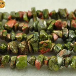 Shop Unakite Chip & Nugget Beads! 35 inch strand of Unakite chip beads,nugget beads,Irregular beads,5-10mm | Natural genuine chip Unakite beads for beading and jewelry making.  #jewelry #beads #beadedjewelry #diyjewelry #jewelrymaking #beadstore #beading #affiliate #ad
