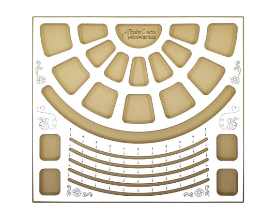 The Bracelet Design Board For Singles And Production Work By Acclaim Crafts In Wood! #40002