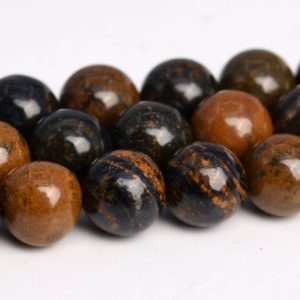 Shop Tiger Iron Beads! 6MM Dark Blue Tiger Iron Beads Grade AA Genuine Natural Gemstone Full Strand Round Loose Beads 15.5" BULK LOT 1,3,5,10 and 50 (104505-1227) | Natural genuine round Tiger Iron beads for beading and jewelry making.  #jewelry #beads #beadedjewelry #diyjewelry #jewelrymaking #beadstore #beading #affiliate #ad