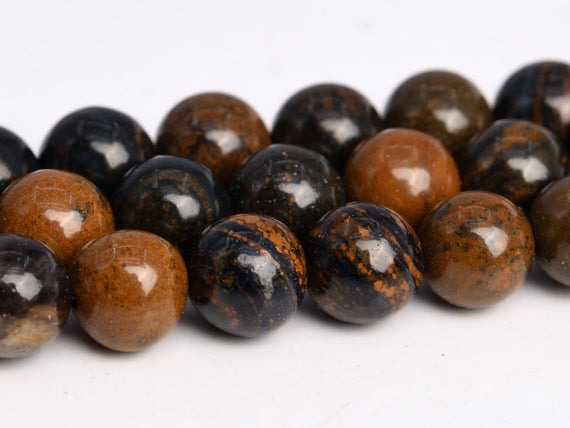 6mm Dark Blue Tiger Iron Beads Grade Aa Genuine Natural Gemstone Full Strand Round Loose Beads 15.5" Bulk Lot 1,3,5,10 And 50 (104505-1227)
